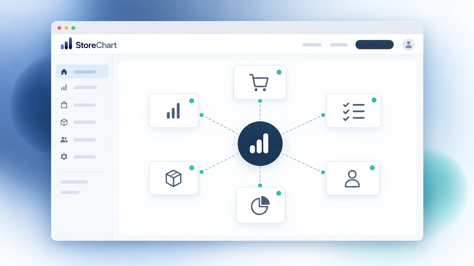 The webhook configuration screen in StoreChart